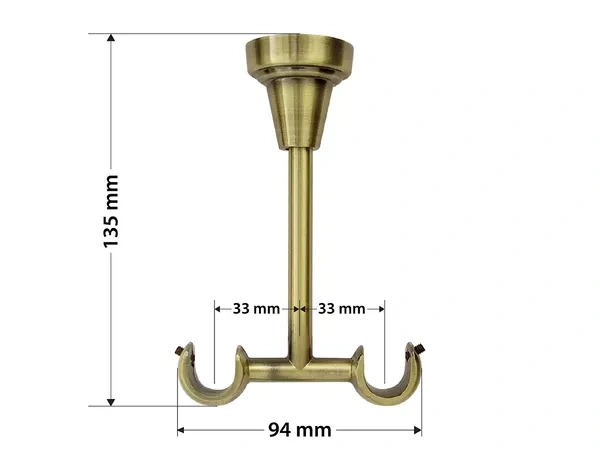 držiak 19x19 stropný