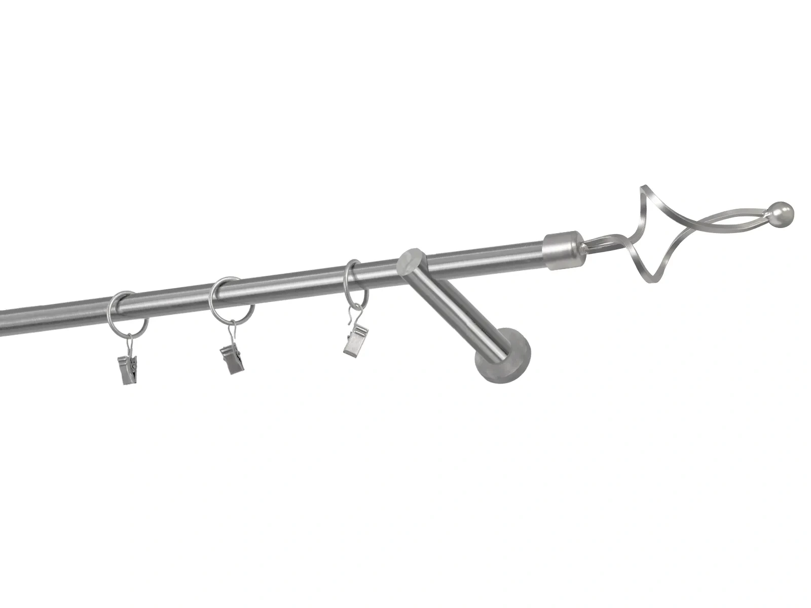 Garniže 16mm - jednoradové - FALIST - satin