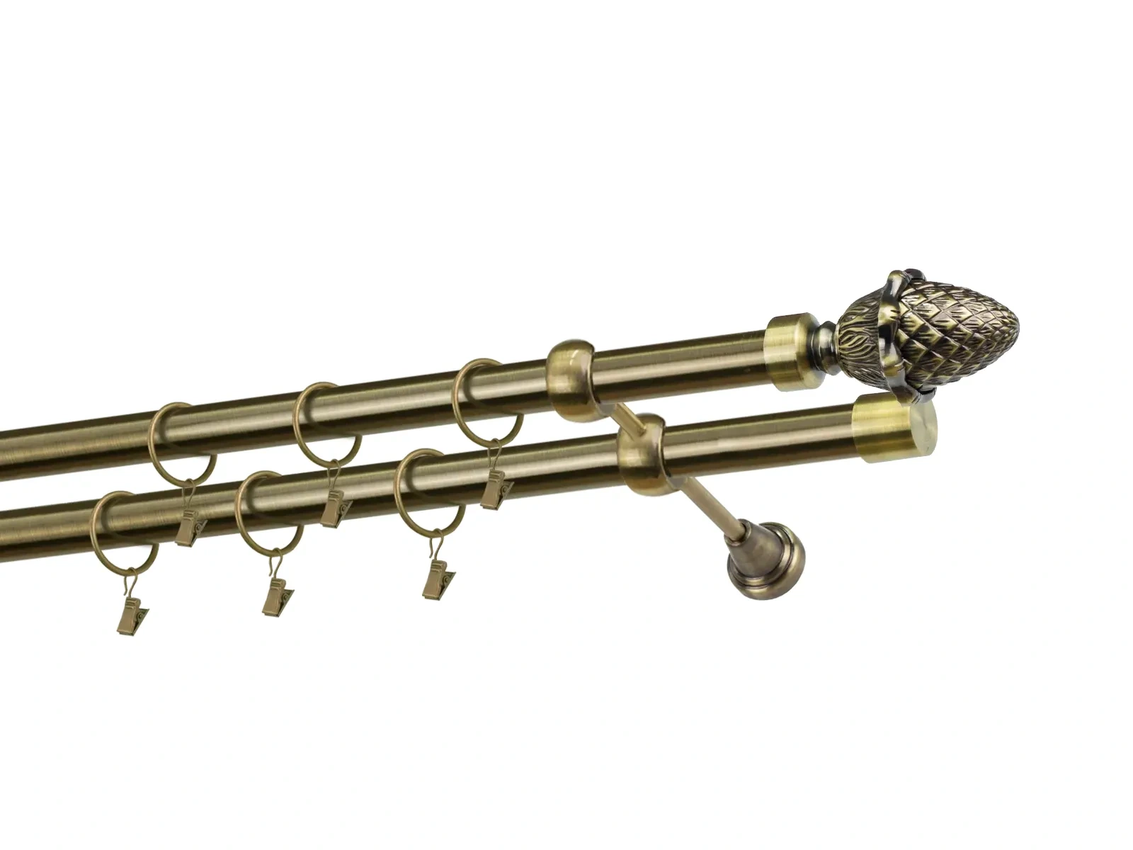 Garniže 25x25mm - dvojradové - ŽALUĎ - antik