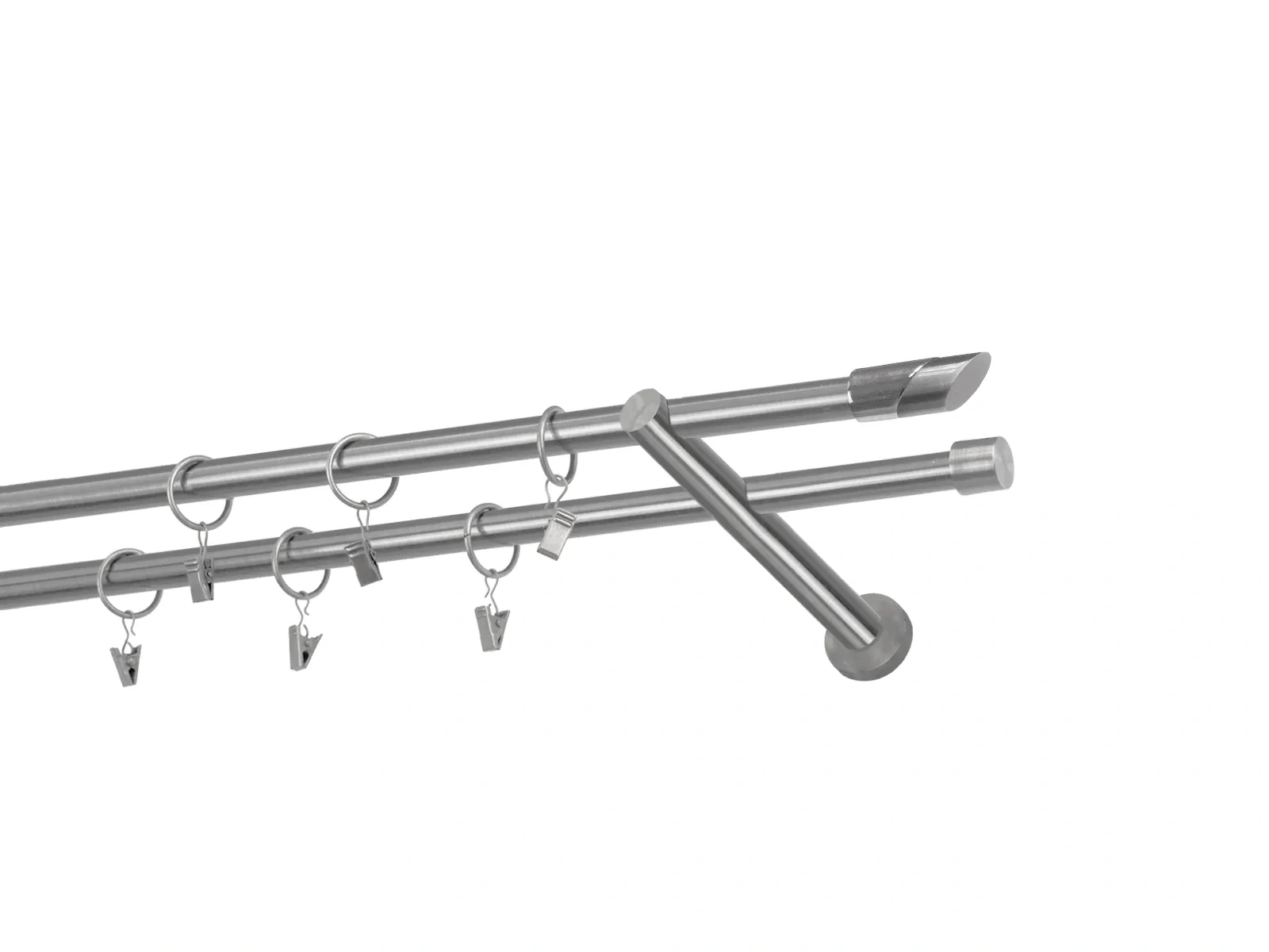 Garniže 16x16mm - dvojradové - PIZA - satin