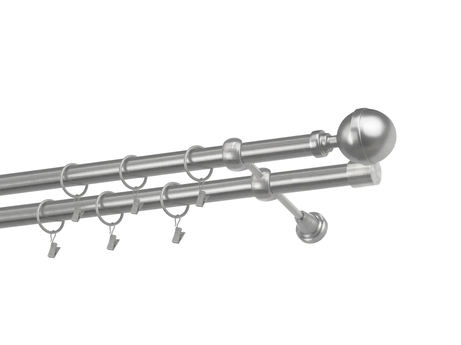 Garniže 25x25mm - dvojradové - KALISTO - satin