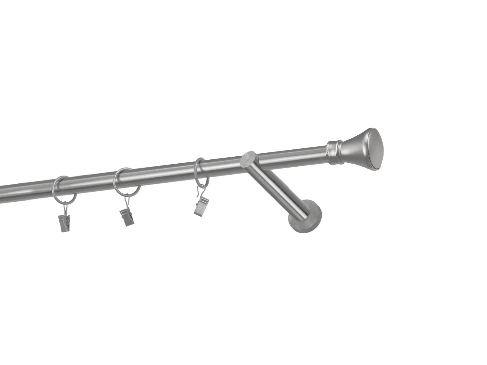 Garniže 19mm - jednoradové - KOLOSEO - satin