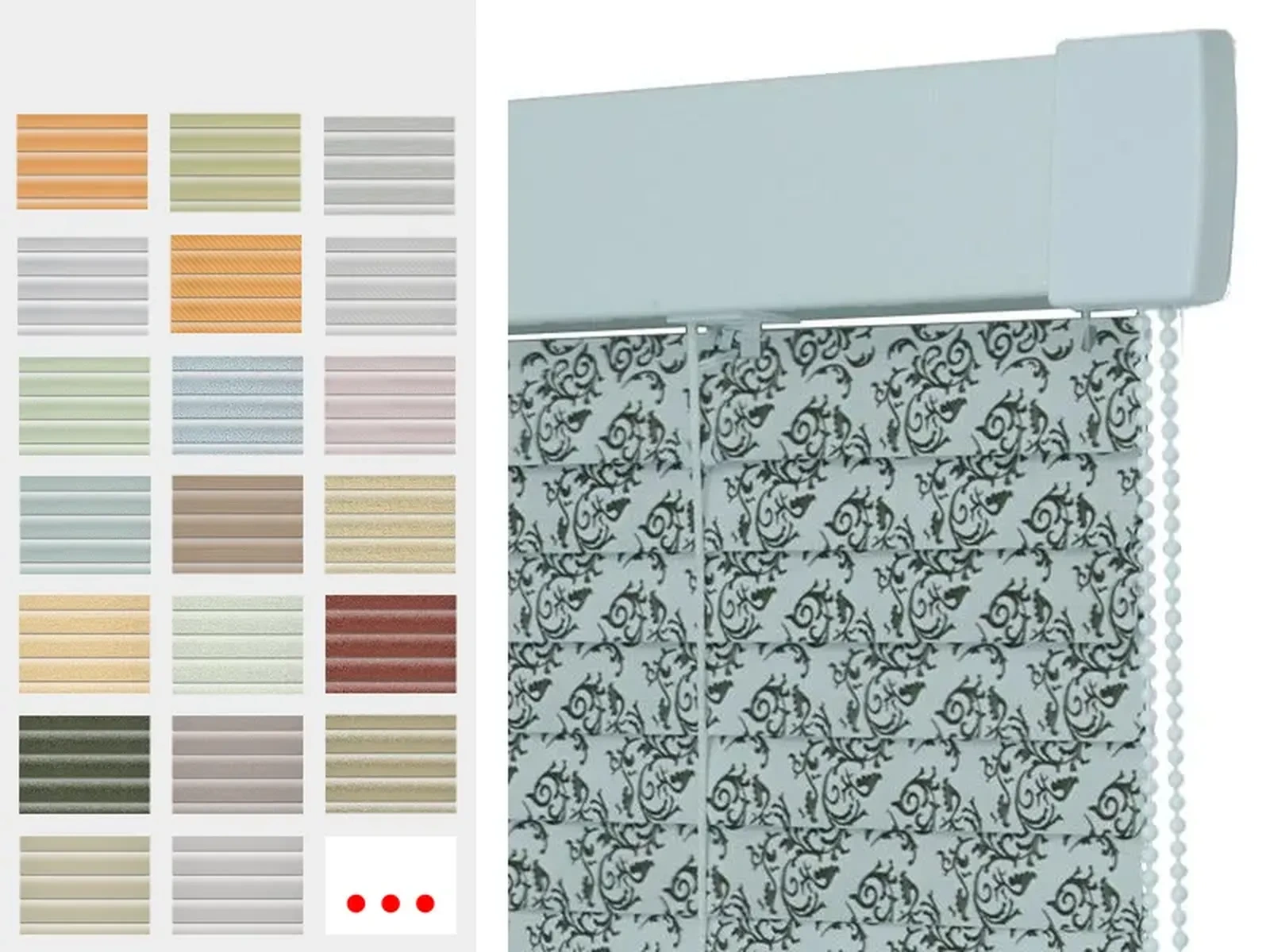 Žalúzie na okná ISSO 1 - 25mm - dekor