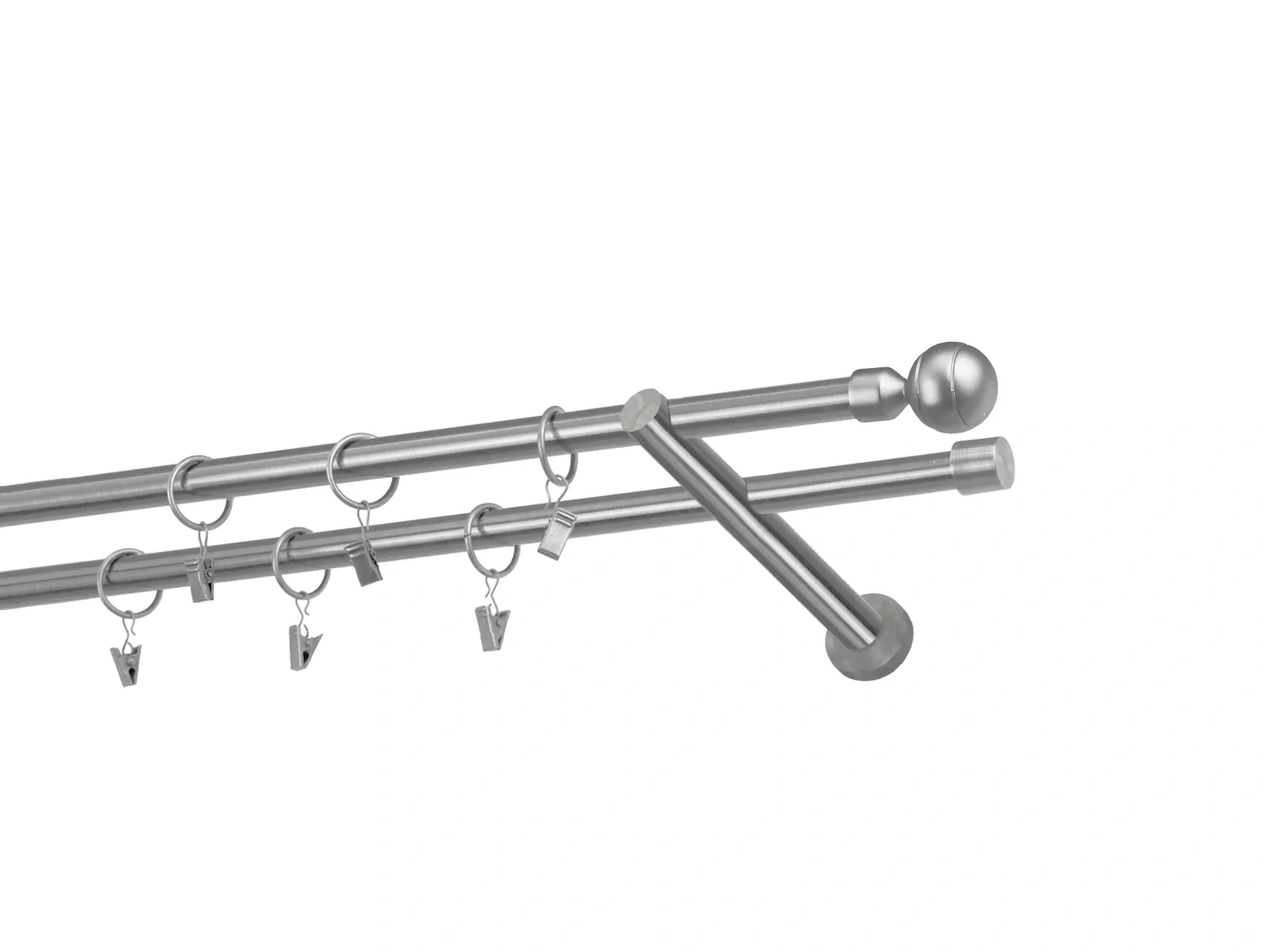 Garniže 16x16mm - dvojradové - PAOLA - satin