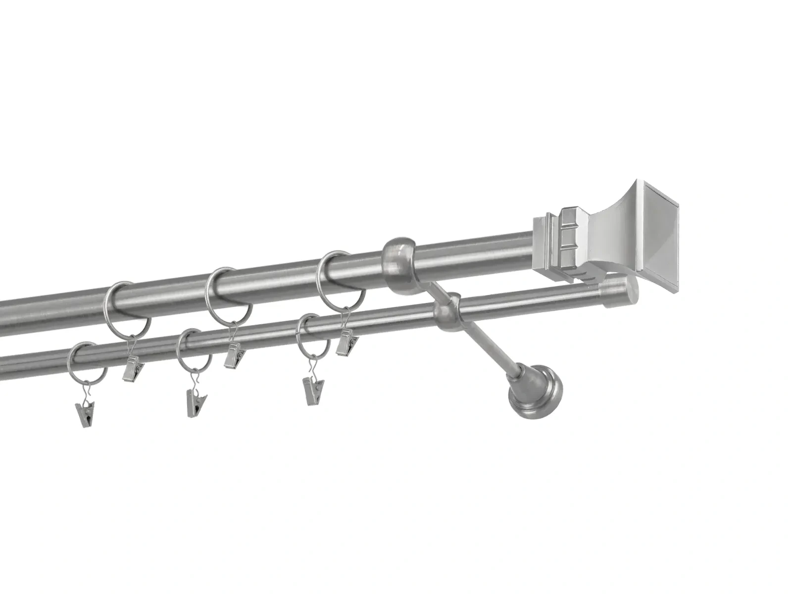 Garniže 25x16mm - dvojradové - VEŽA - satin