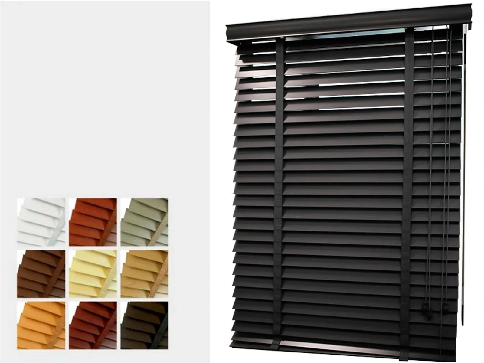 Drevené žalúzie 50mm