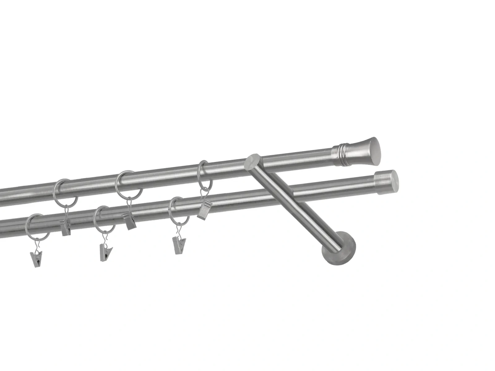 Garniže 19x19mm - dvojradové - CAPRI - satin