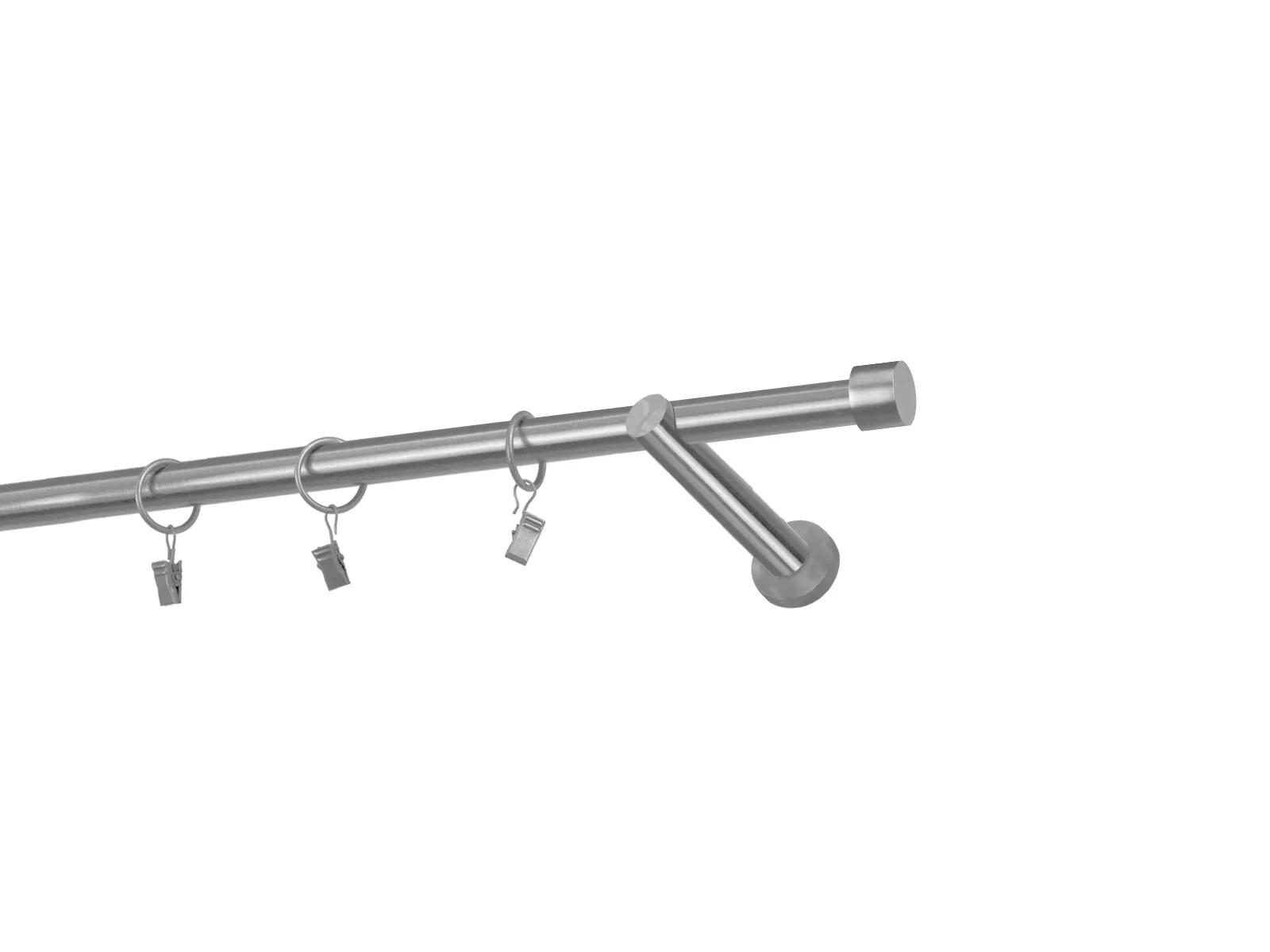 Garniže 19mm - jednoradové - PULLO - satin