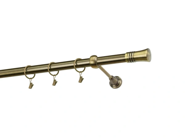 Garniže 25mm - jednoradové - CAPRI - antik