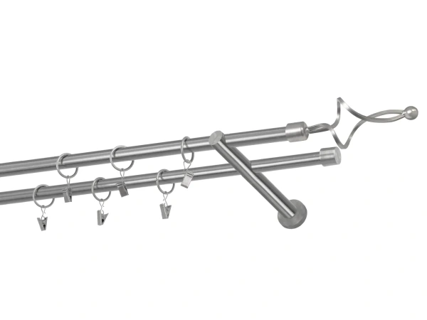 Garniže 16x16mm - dvojradové - FALIST - satin