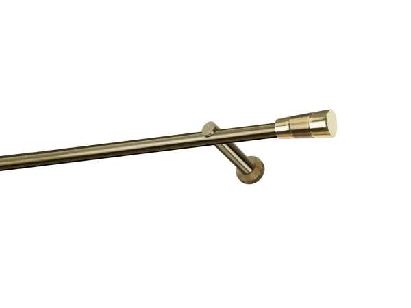 Garniža 19mm - drážková tyč - 1rad - VOLEO - antik 1