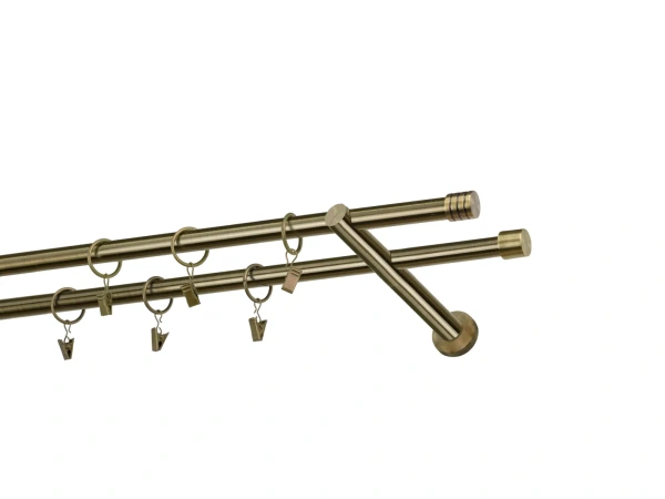 Garniže 16x16mm - dvojradové - RADIATOR - antik