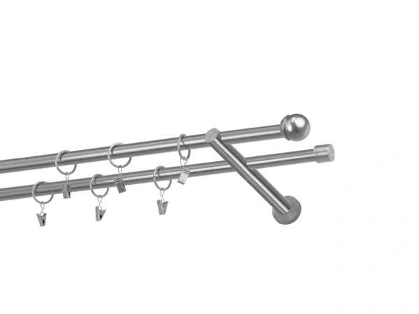 Garniže 16x16mm - dvojradové - TODI MAX - satin