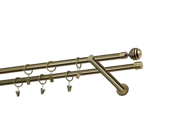 Garniže 16x16mm - dvojradové - VERONA - antik