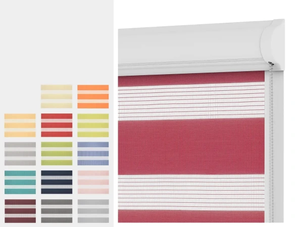 Roleta SWING LITE - deň a noc - látka BAHAMA