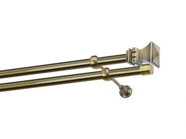 Garniže 25x25mm - dvojradové - VEŽA - antik 1