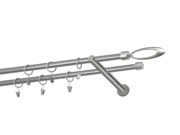 Garniže 16x16mm - dvojradové - VENEZIA - satin