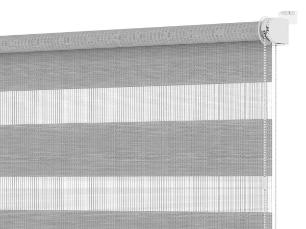 Roleta MINI - deň a noc - látka BLACK ELEGANCE 1