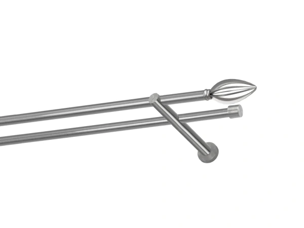 Garniže 16x16mm - dvojradové - PANTEON - satin 1