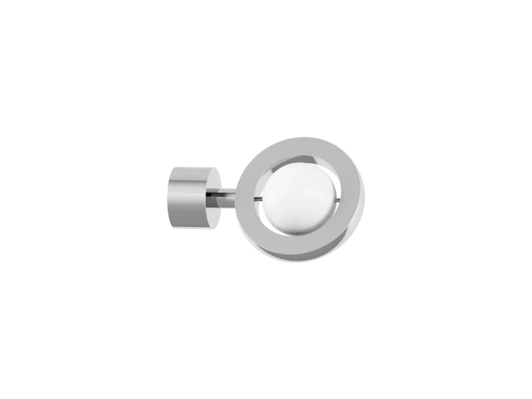 Garniža 19x19mm drážková tyč - 2rady - SFERA - čierno biela 3