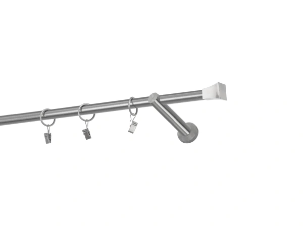 Garniže 16mm - jednoradové - PLUTON - satin