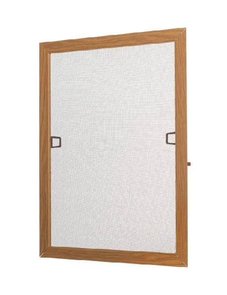 Sieťky na OKNO - pevné - drevoimitačné 1