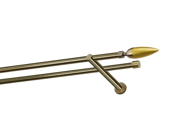 Garniže 16x16mm - dvojradové - LINEA - antik 1