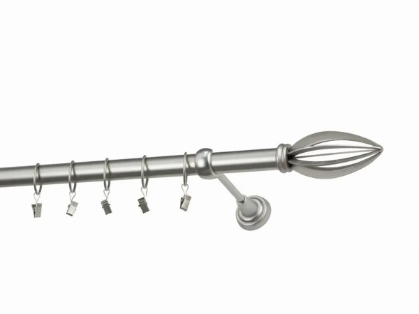 Garniže 25mm - jednoradové - PANTEON - satin