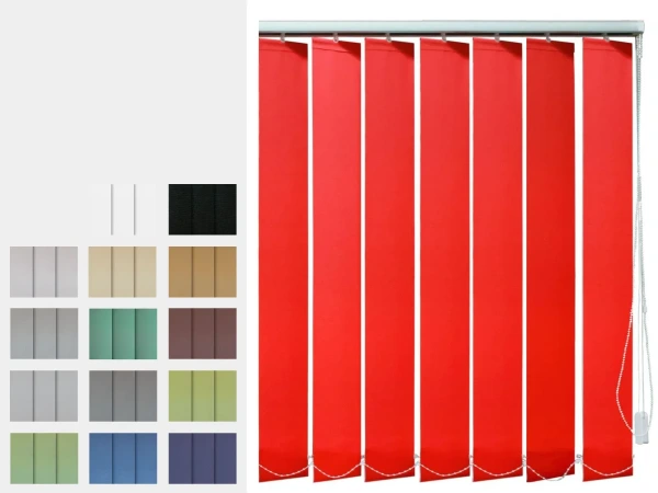 Vertikálne žalúzie - látka CZAD