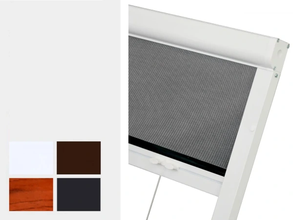 Sieťky na OKNO - rolovacie - bežné odtiene