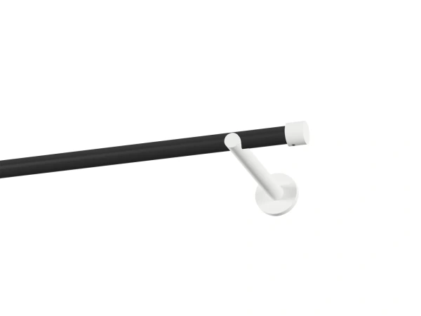 Garniža 19mm obyčajná tyč - 1rad - PULLO - čierno biela 1