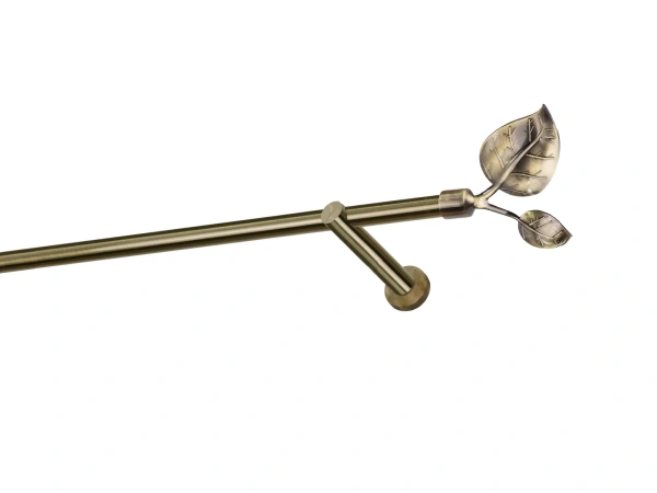 Garniže 16mm - jednoradové - LIST VEĽKÝ - antik 1