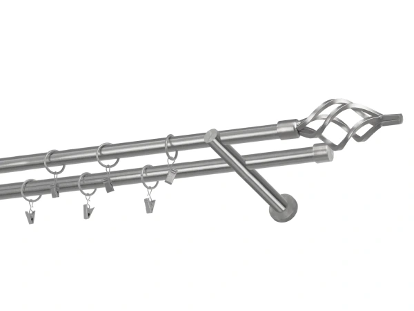 Garniže 19x19mm - dvojradové - GUĽA AZUR - satin