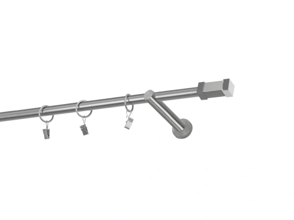 Garniže 16mm - jednoradové - QUADRO - satin