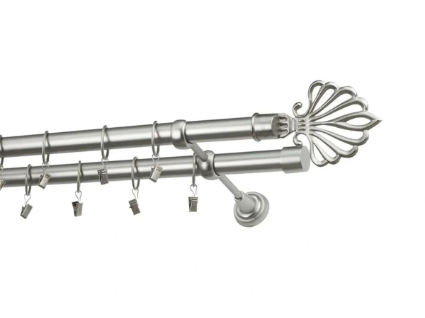 Garniže 25x25mm - dvojradové - MODERN - satin