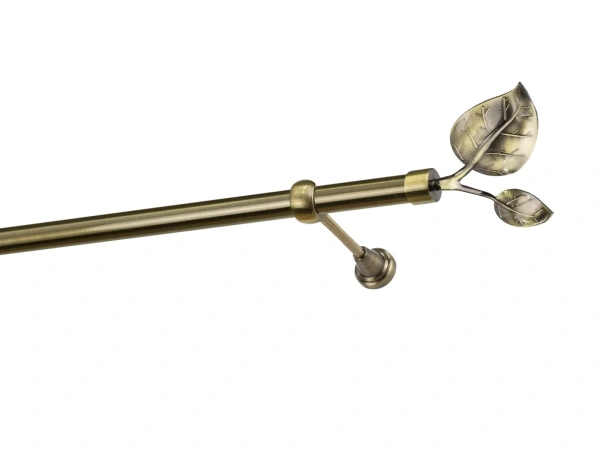 Garniže 25mm - jednoradové - LIST VEĽKÝ - antik 1