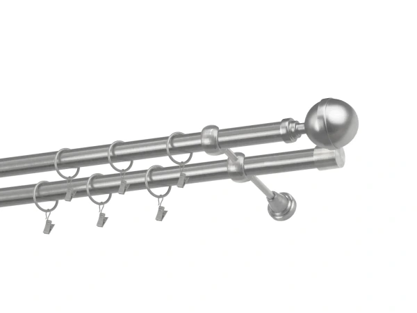 Garniže 25x25mm - dvojradové - KALISTO - satin