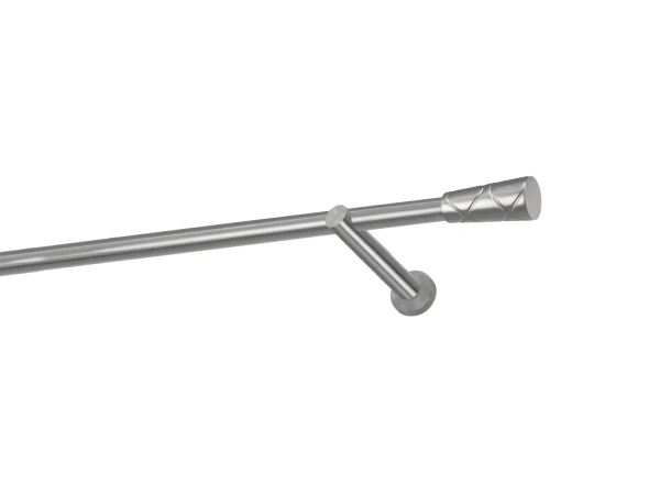 Garniže 19mm - jednoradové - TRAPEZIUM - satin 1