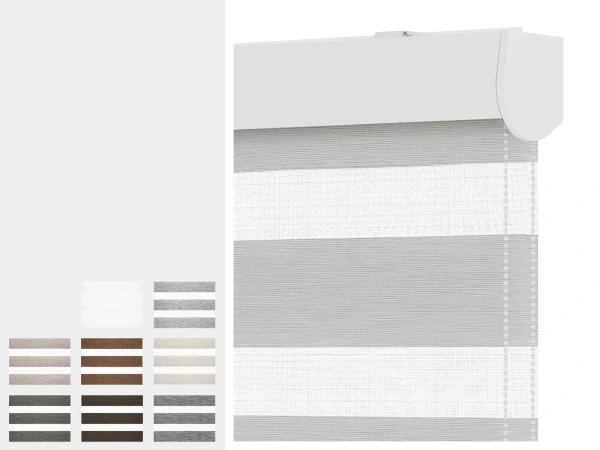 Roleta  NOBLE - deň a noc - látka MALORKA