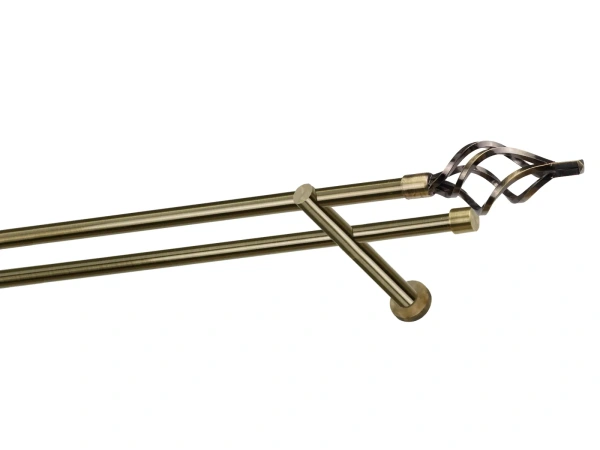 Garniže 16x16mm - dvojradové - GUĽA AZUR - antik 1