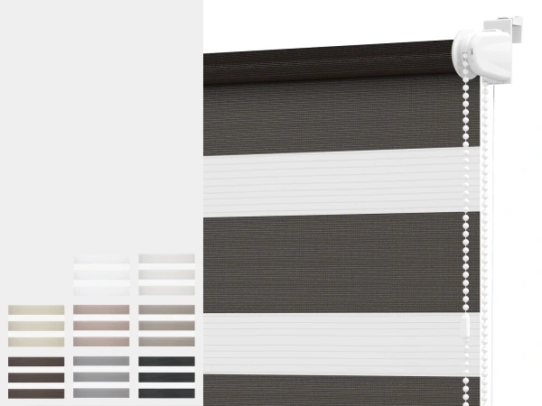 Roleta MINI+ deň a noc - látka SUMATRA