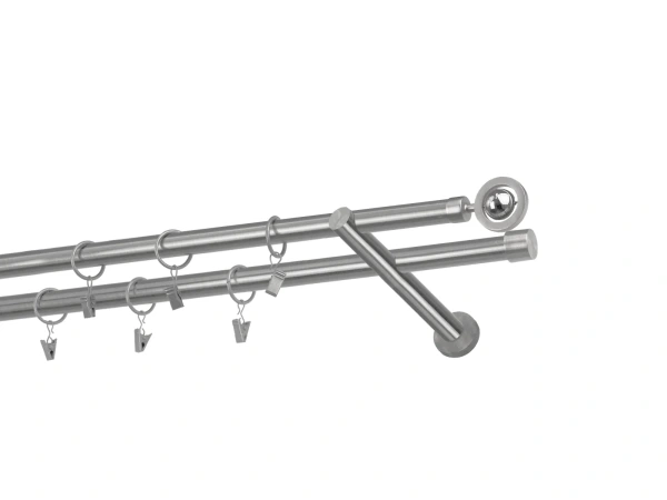 Garniže 19x19mm - dvojradové - JUPITER - satin