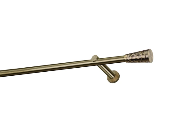 Garniža 19mm - drážková tyč - 1rad - SEVILLA - antik 1