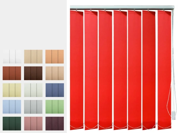 Vertikálne žalúzie - látka CREPPE