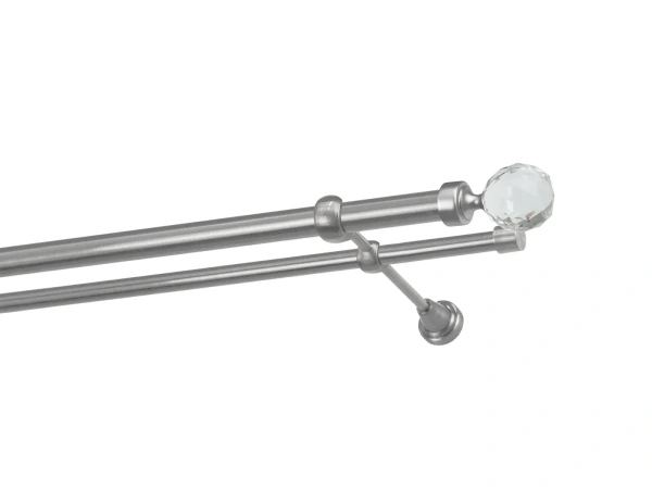 Garniže 25x16mm - dvojradové - GUĽA CRYSTAL - satin 1