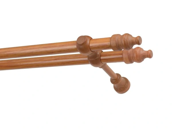 Garniže drevená 28x28mm dvojradové - JELŠA 1