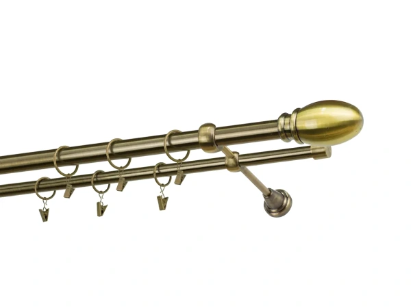 Garniže 25x16mm - dvojradové - BELUNO - antik