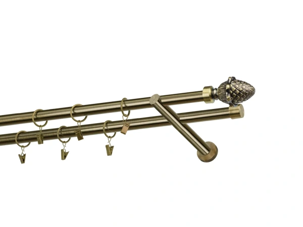 Garniže 19x19mm - dvojradové - ŽALUĎ - antik