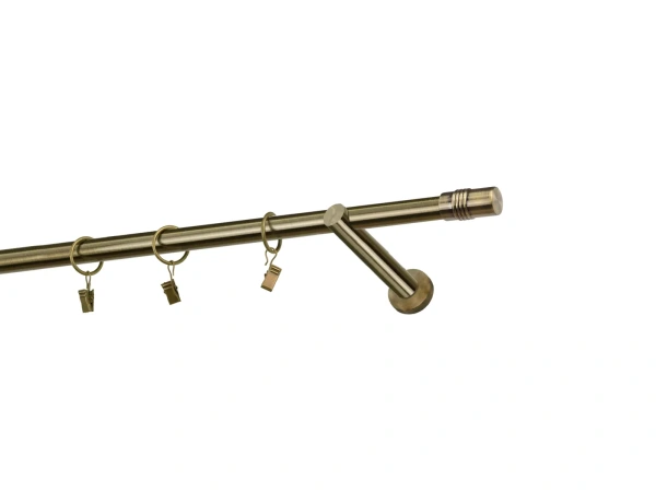 Garniže 19mm - jednoradové - CYLINDER - antik