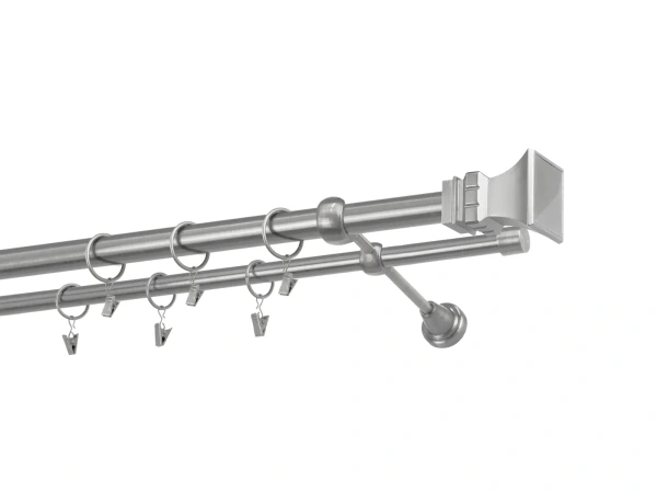 Garniže 25x16mm - dvojradové - VEŽA - satin